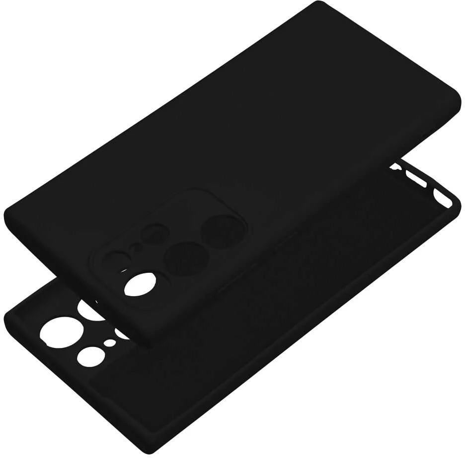Oem Silikoninis dėklas skirtas Samsung Galaxy S23 Ultra juodos spalvos
