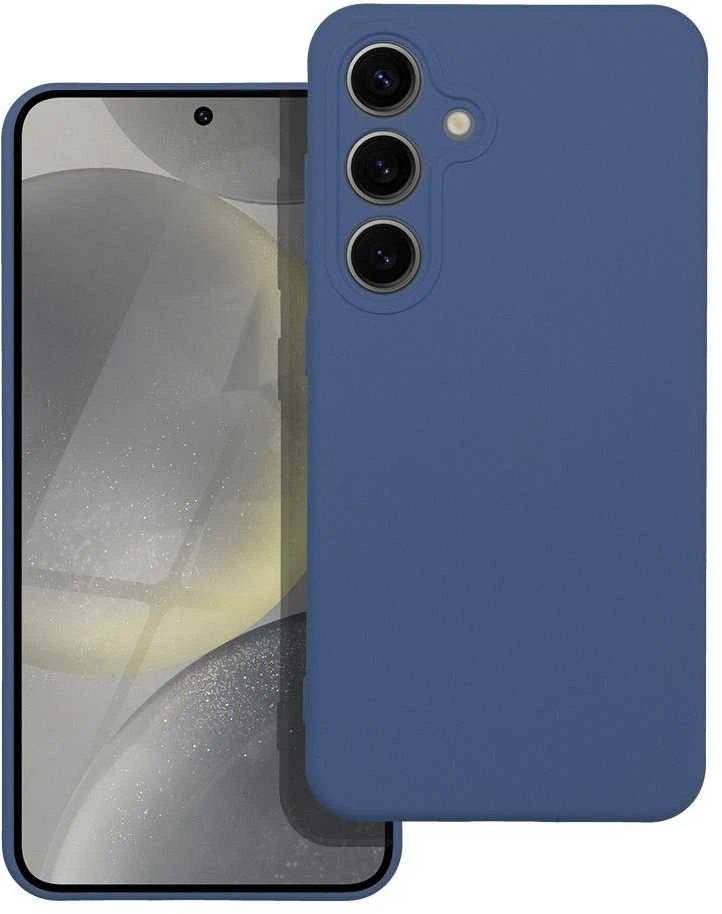 Oem SILICONE dėklas skirtas Samsung Galaxy S24 mėlynos spalvos