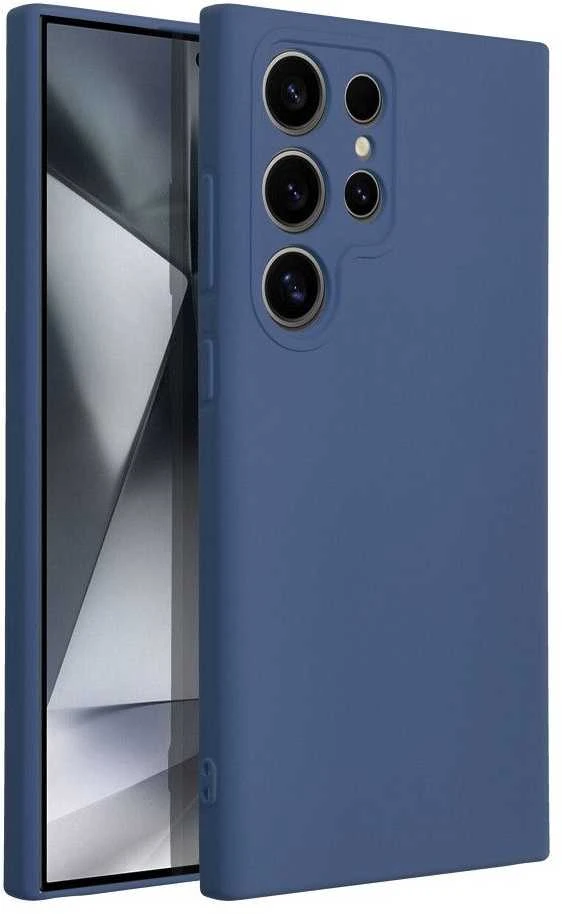 Oem SILICONE dėklas skirtas Samsung Galaxy S24 Ultra mėlynos spalvos