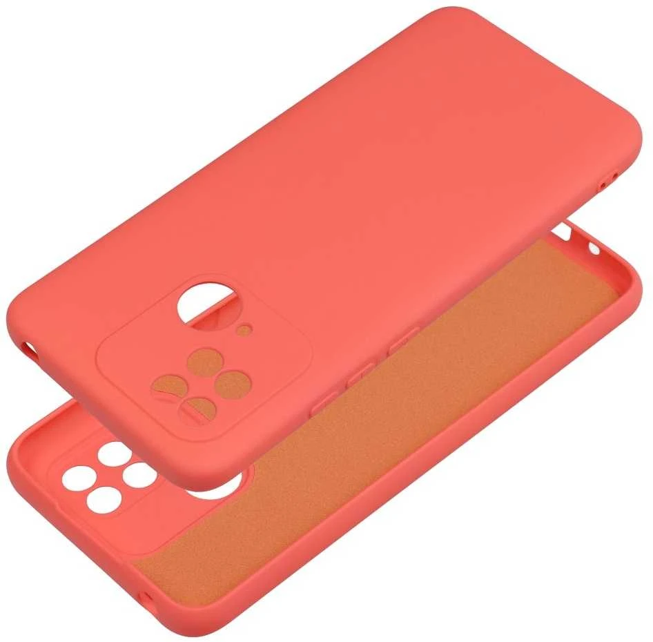 Oem SILICONE dėklas skirtas Xiaomi Redmi 10C peach