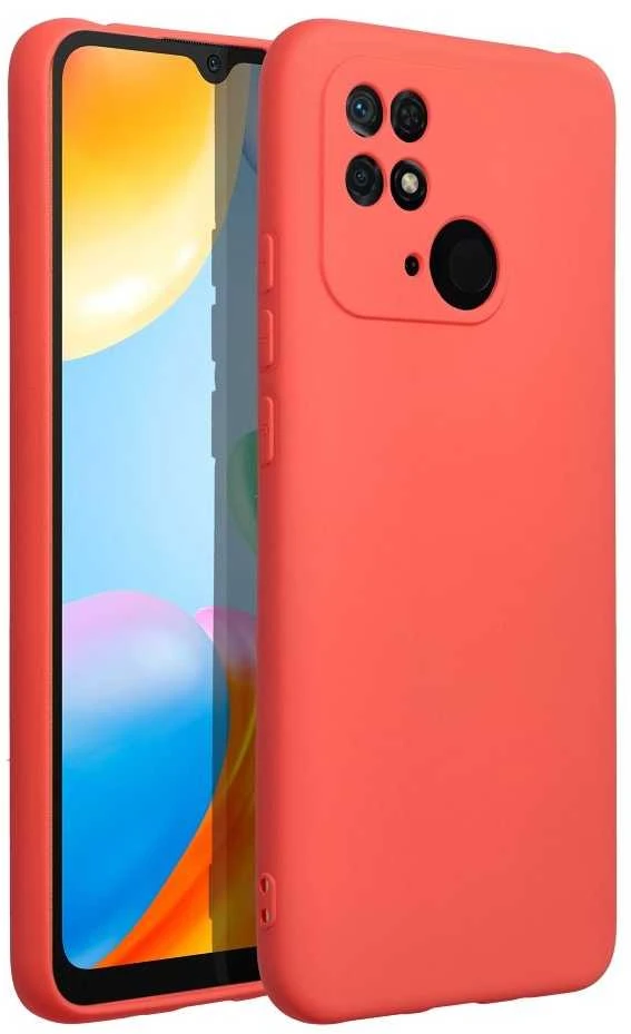 Oem SILICONE dėklas skirtas Xiaomi Redmi 10C peach