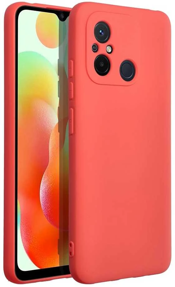 Oem SILICONE dėklas skirtas Xiaomi Redmi 12C peach