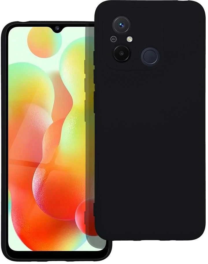 Oem SILICONE dėklas skirtas Xiaomi Redmi 12C juodos spalvos
