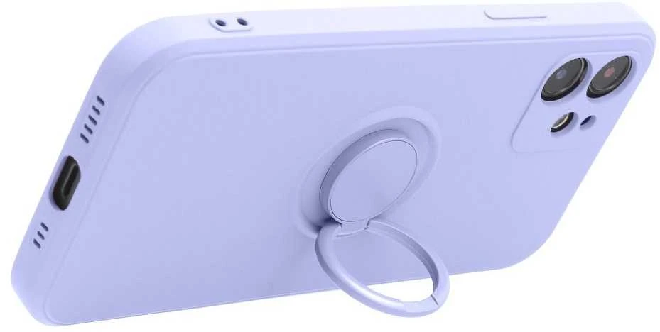 Dėklas Partner Tele.com Forcell SiliconE TRING IPHONE 13 PRO MAKS violetinės