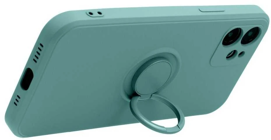 Dėklas Forcell OEM ŠEŠTADIENIS IPHONE 13 PRO MAKS Žalias atvejis