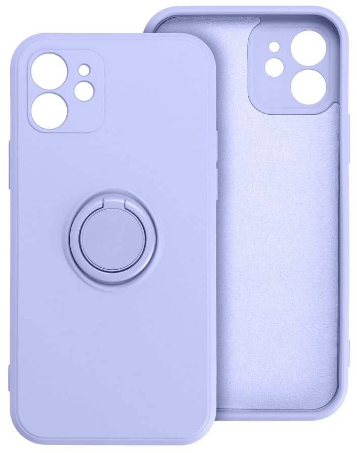 Dėklas Oem SILICONE RING case for IPHONE 14 Pro violet
