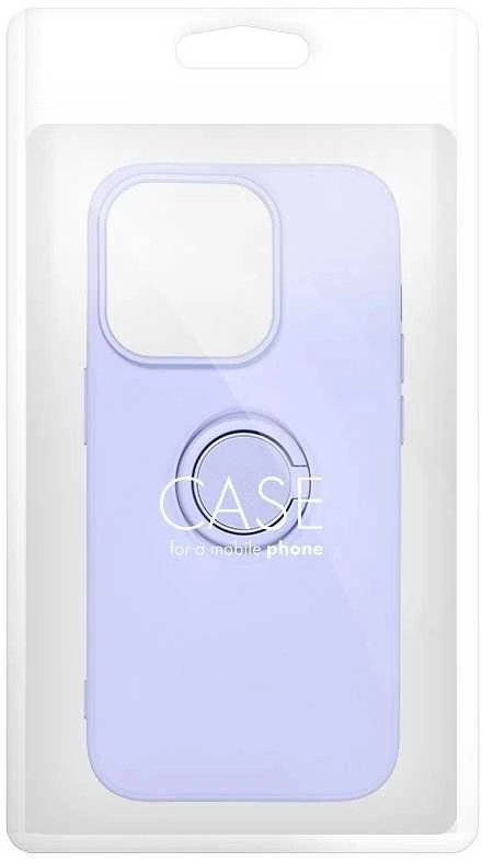 Dėklas Oem SILICONE RING case for IPHONE 14 Pro violet