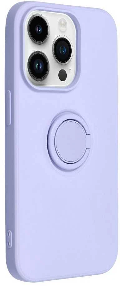 Dėklas Oem SILICONE RING case for IPHONE 14 Pro violet