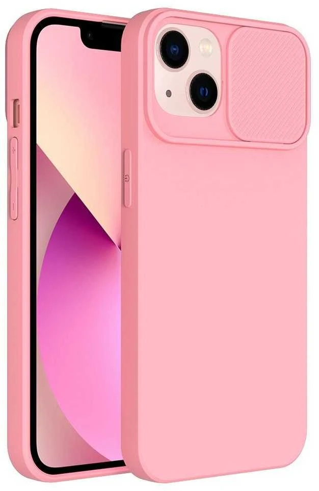 Oem SLIDE dėklas skirtas Samsung Galaxy A15 5G / A15 4G light rožinės spalvos