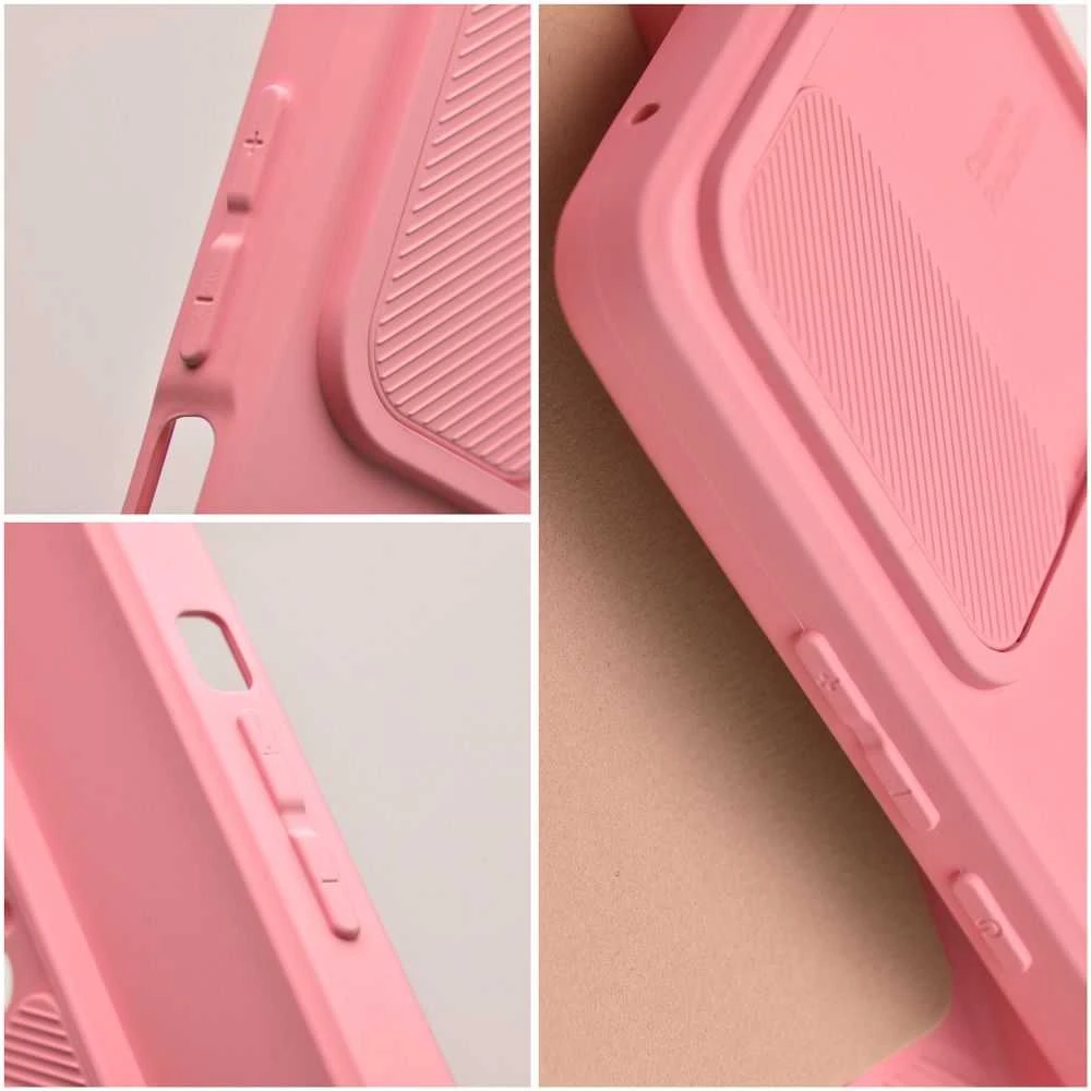 Oem SLIDE dėklas skirtas Samsung Galaxy A15 5G / A15 4G light rožinės spalvos