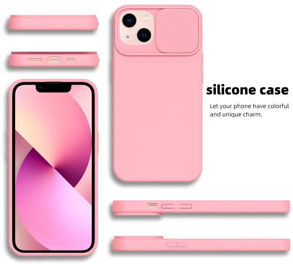 Oem SLIDE dėklas skirtas Samsung Galaxy A35 5G light rožinės spalvos