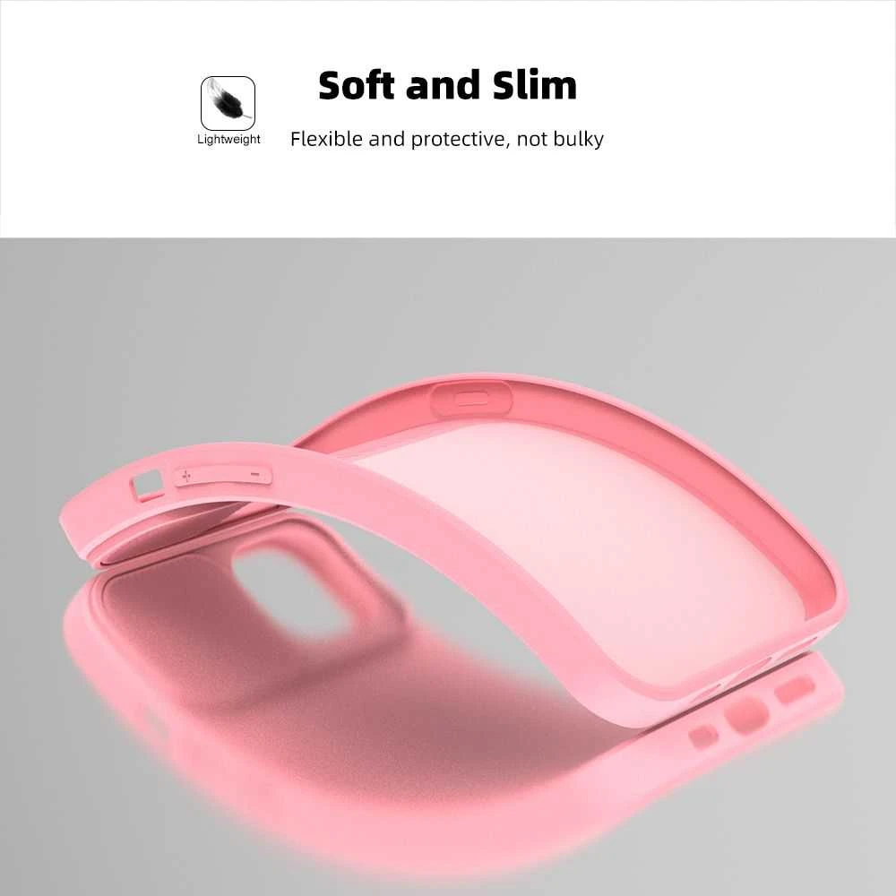 Oem SLIDE dėklas skirtas Samsung Galaxy A35 5G light rožinės spalvos