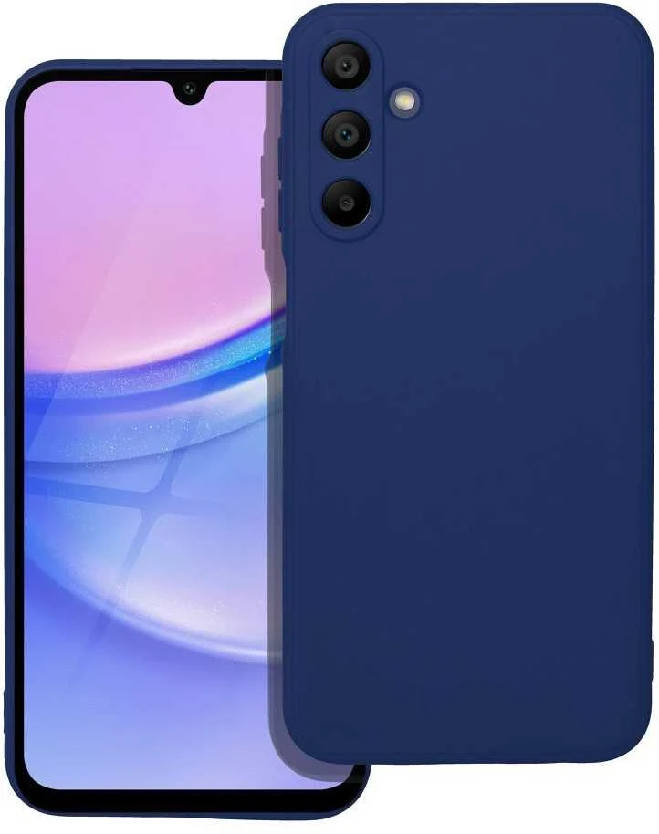 Forcell Oem SOFT dėklas skirtas Samsung Galaxy A15 5G / A15 4G mėlynos spalvos