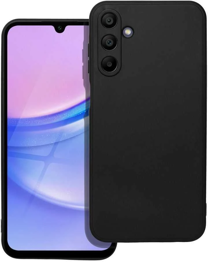 Oem SOFT dėklas skirtas Samsung Galaxy A15 5G / A15 4G juodos spalvos
