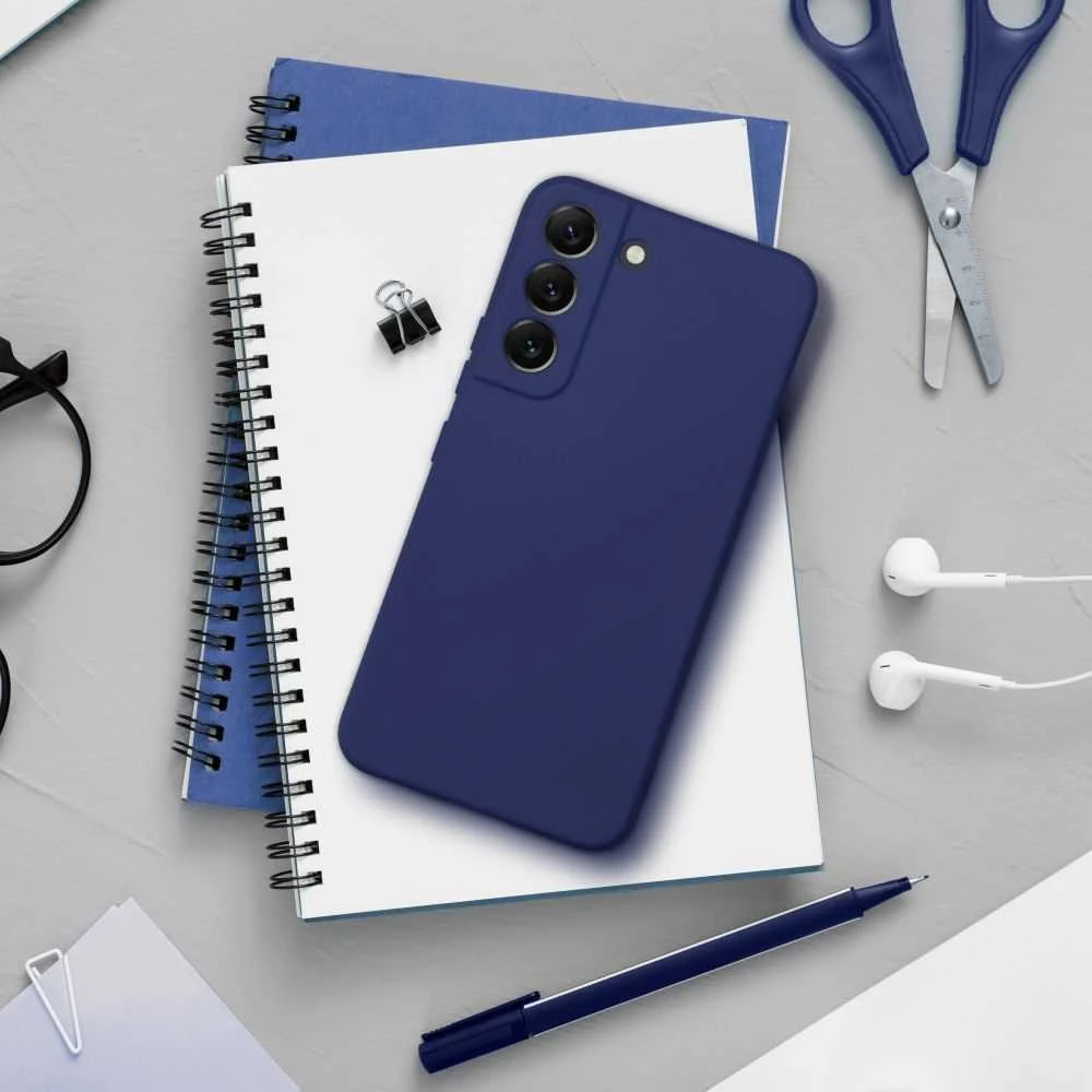 Forcell Oem SOFT dėklas skirtas Samsung Galaxy A35 5G mėlynos spalvos
