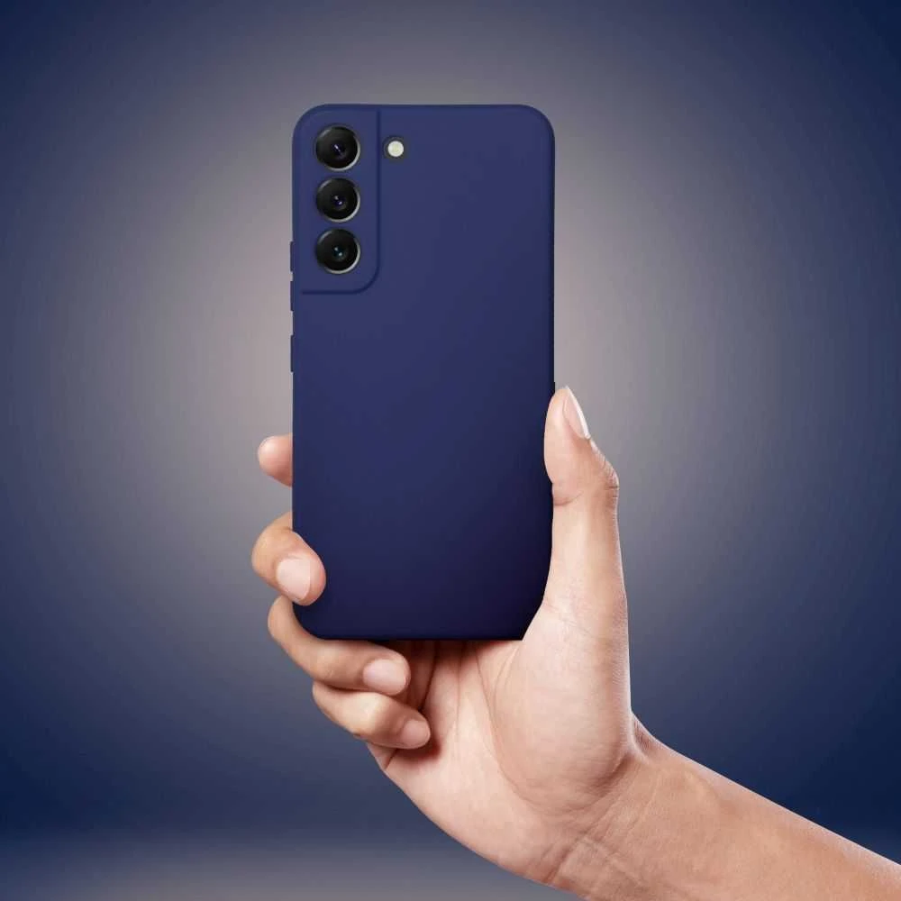 Forcell Oem SOFT dėklas skirtas Samsung Galaxy A55 5G mėlynos spalvos