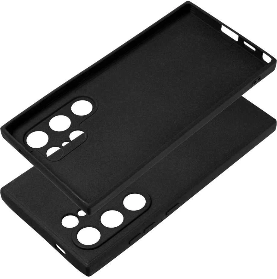 Forcell Oem SOFT dėklas skirtas Samsung Galaxy S24 Ultra juodos spalvos