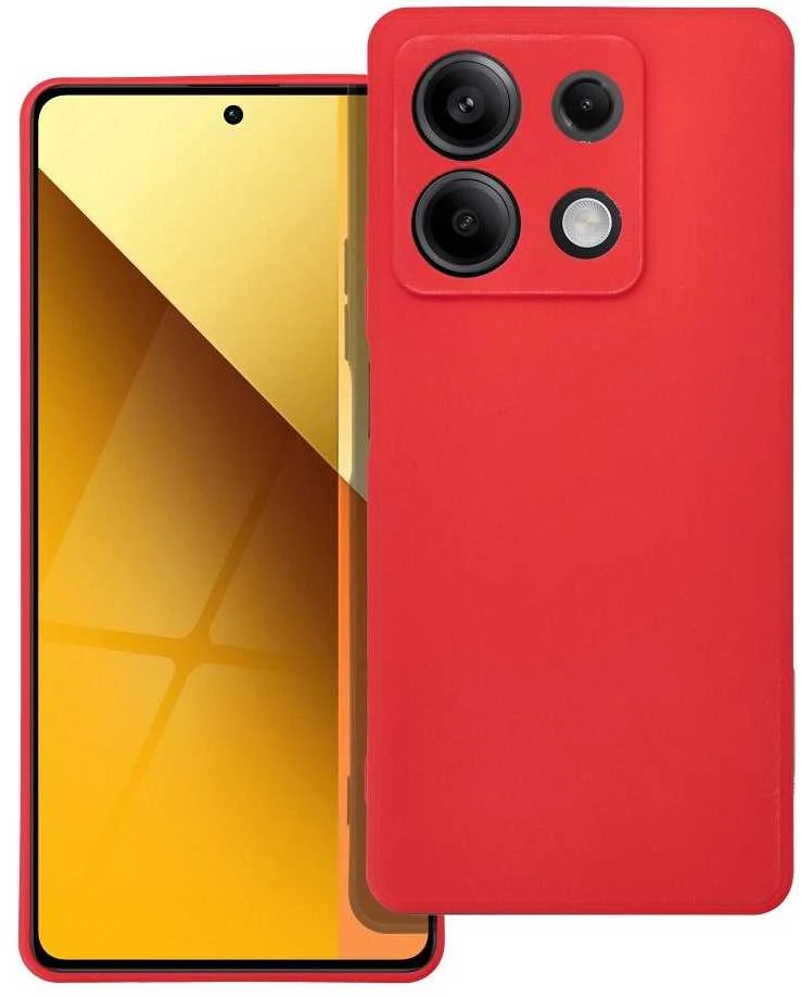 Oem SOFT dėklas skirtas Xiaomi Redmi Note 13 5G red
