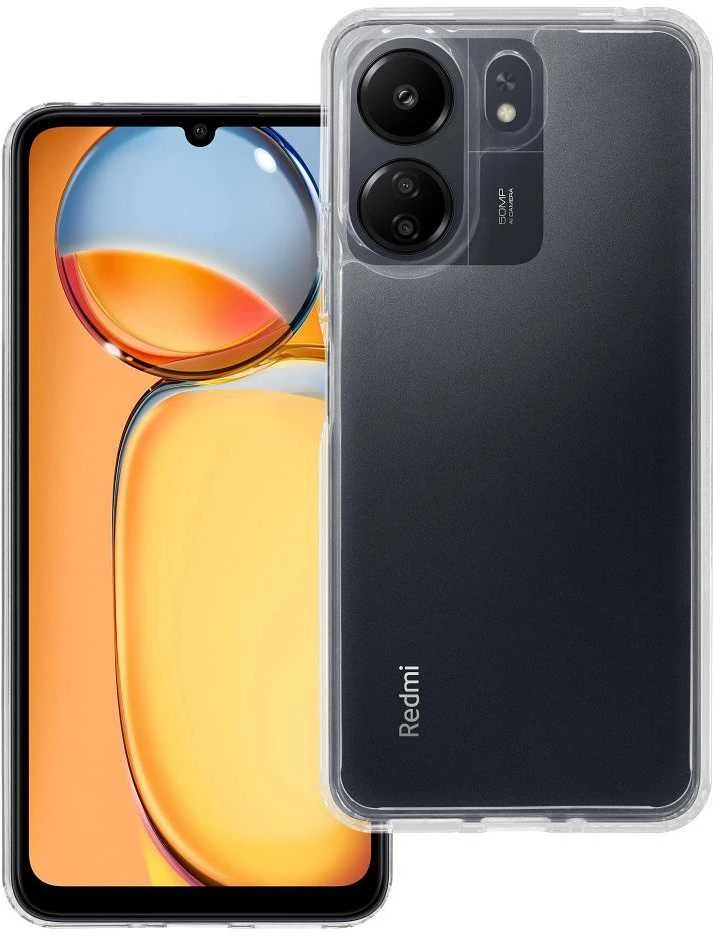 Oem SUPER CLEAR HYBRID dėklas skirtas Xiaomi Redmi 13c skaidrus