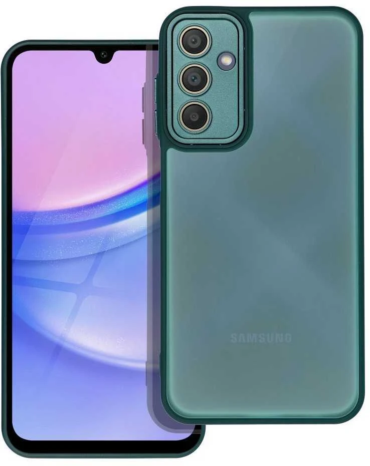Oem VARIETE Dėklas skirtas Samsung Galaxy A15 4G / A15 5G žalios spalvos