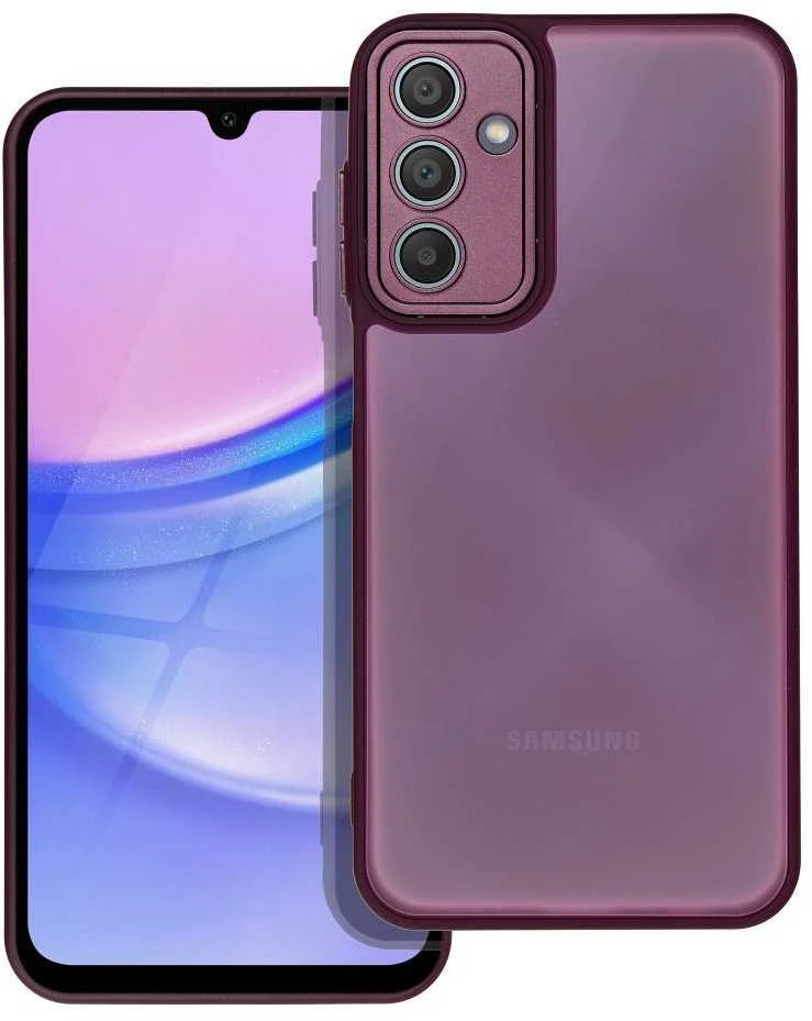 Oem VARIETE Dėklas skirtas Samsung Galaxy A15 4G / A15 5G violetinės spalvos