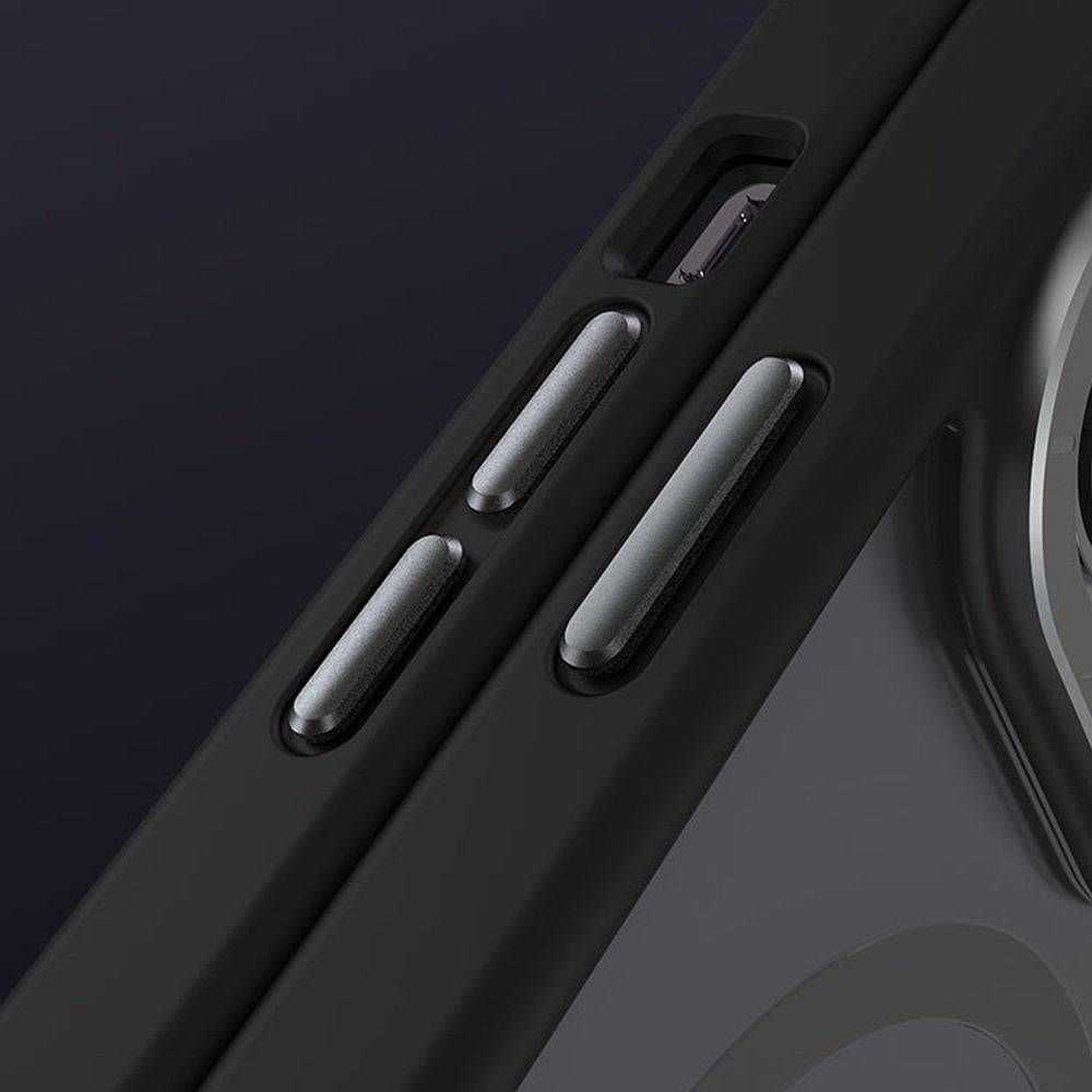 X-ONE Dropguard Magnetic Dėklas Air (suderinamas su MagSafe) - skirtas Apple iPhone 15 Plus juodos spalvos
