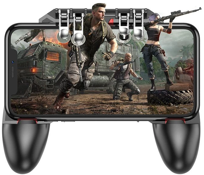 Universalus telefono laikiklis Hoco Gamepad GM7 juodas