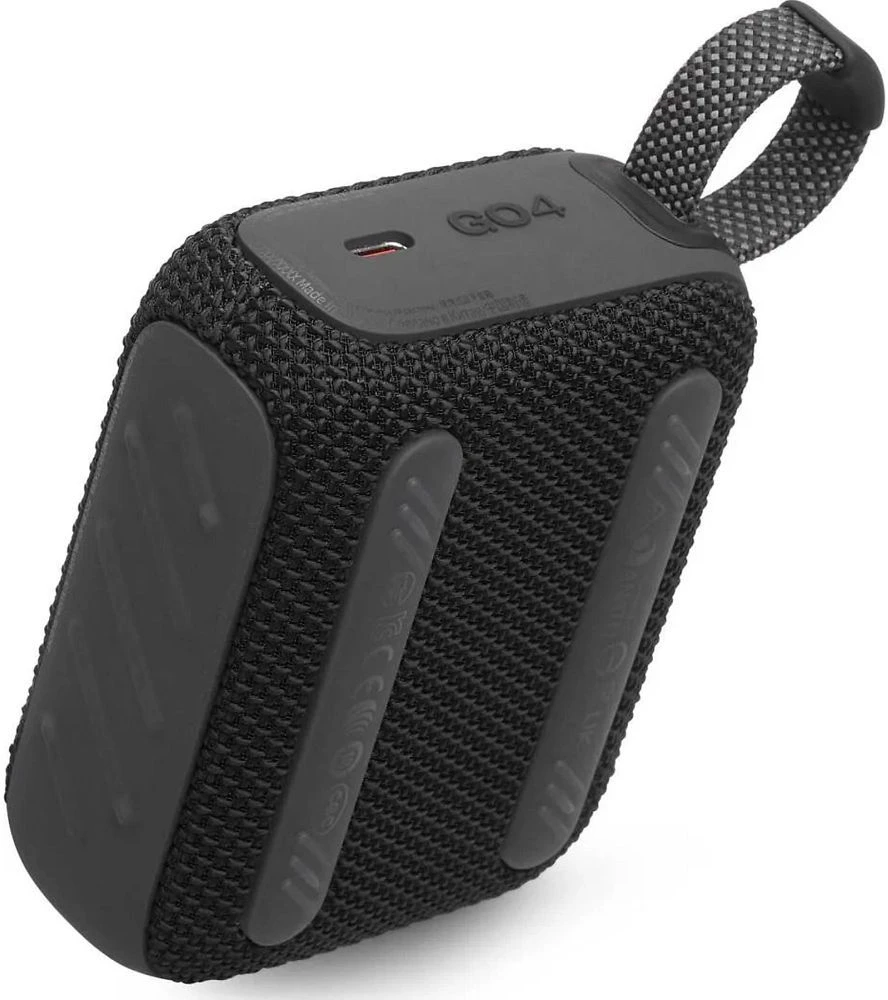 Nešiojama kolonėlė JBL Go 4, Juodos spalvos