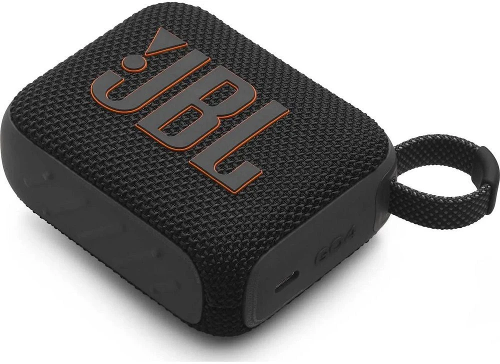 Nešiojama kolonėlė JBL Go 4, Juodos spalvos
