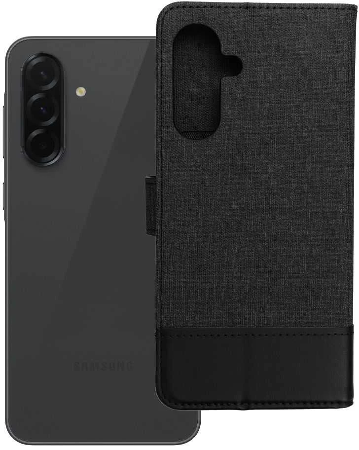 Dėklas Oem GOMMA Book skirtas Samsung Galaxy A36 5G juodos spalvos