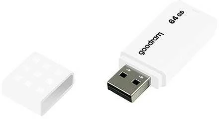 Pendrive GOODRAM UME2-0640W0R11 GOODRAM atmintis USB UME2 64GB USB 2.0 Baltas