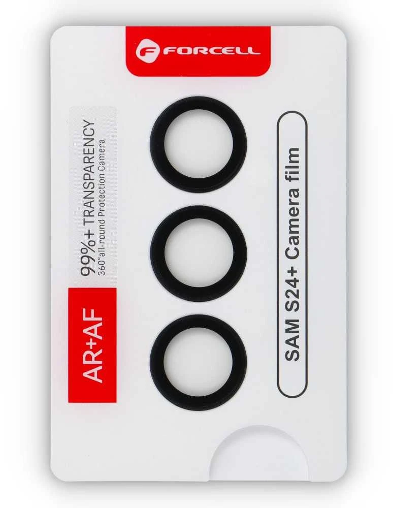 Grūdintas stiklas na aparat do Samsung S24 PLUS Forcell Premium juoda 0INT