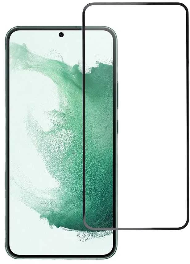 BlueStar Blue Star Apsauginis stiklas Blue Star - Samsung Galaxy Galaxy S23+ Full Face (full glue/case friendly) - juodas Apsauginis stiklas Blue Star