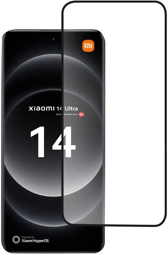 BlueStar Blue Star Apsauginis stiklas Blue Star - Xiaomi 14 Ultra - juodas Apsauginis stiklas Blue Star