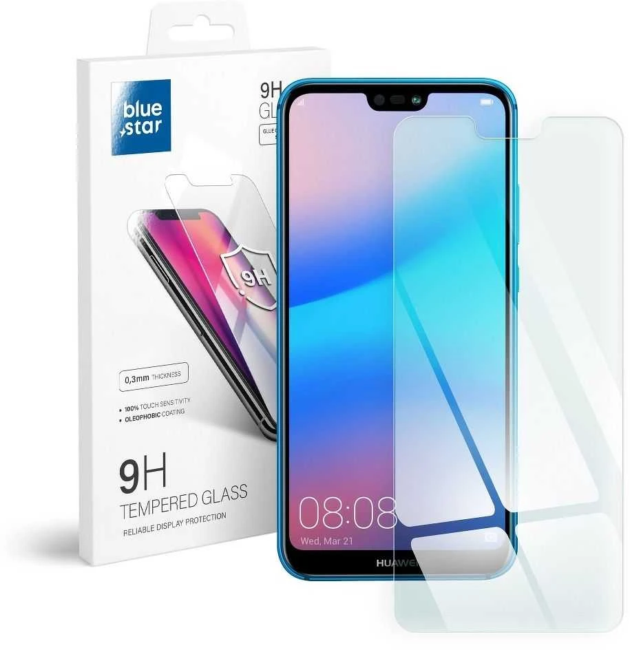 BlueStar Grūdintas stiklas Huawei P20 LITE telefonui Blue Star