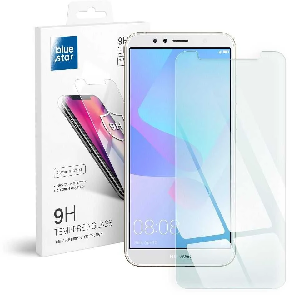 BlueStar Grūdintas stiklas Huawei Y6 2018 telefonui „Blue Star“