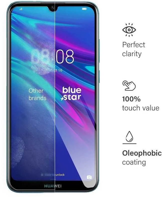 Star Grūdinto stiklo mėlyna žvaigždė – HUAWEI Y6 2019 m