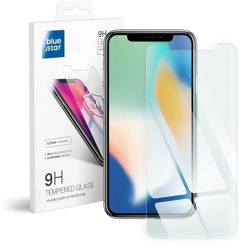 Blue Star apsauginis grūdintas stiklas skirtas Apple iPhone X / XS