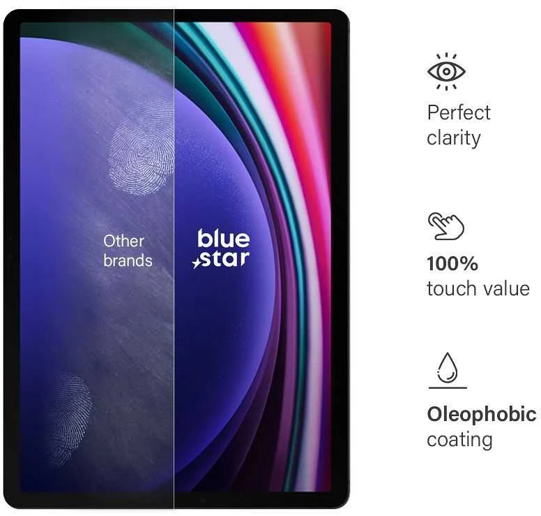 BlueStar Blue Star Apsauginis stiklas Blue Star - Samsung Galaxy Tab S9+ 12.4"