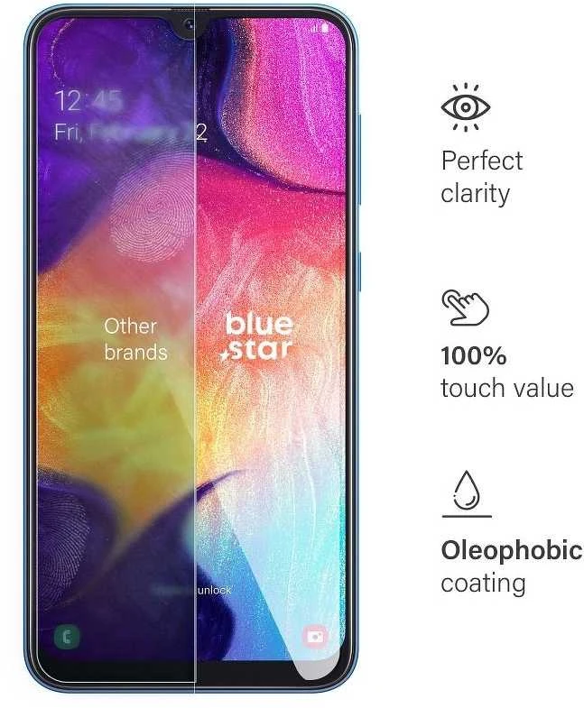BlueStar Blue Star Apsauginis stiklas Blue Star - Samsung Galaxy A50