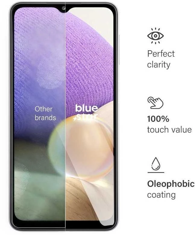 BlueStar Blue Star Blue Star grūdinto stiklo ekrano apsauga Samsung A326 Galaxy A32 5G