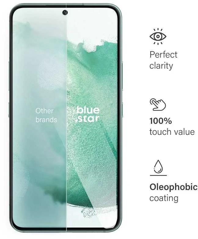 BlueStar Blue Star Apsauginis stiklas Blue Star - Samsung Galaxy S22+/S23+/Samsung A51/A54/Huawei P40 Lite
