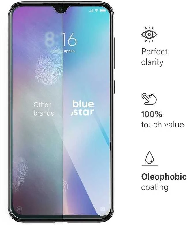 BlueStar Blue Star Apsauginis stiklas Blue Star - Xiaomi Mi 9
