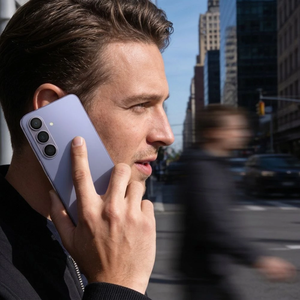 Grūdintas stiklas na aparat do Samsung S26 AR+AF Full Metal violetinė