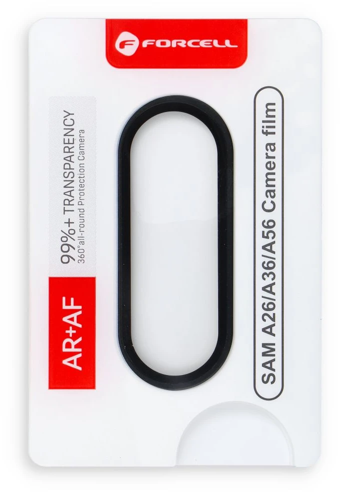 Grūdintas stiklas „Samsung A56 Forcell Premium juodas 0INT“ kamerai