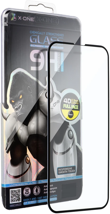 X-ONE Full Cover Extra Strong Matte – skirtas iPhone 15 Pro Max grūdintas stiklas 9H