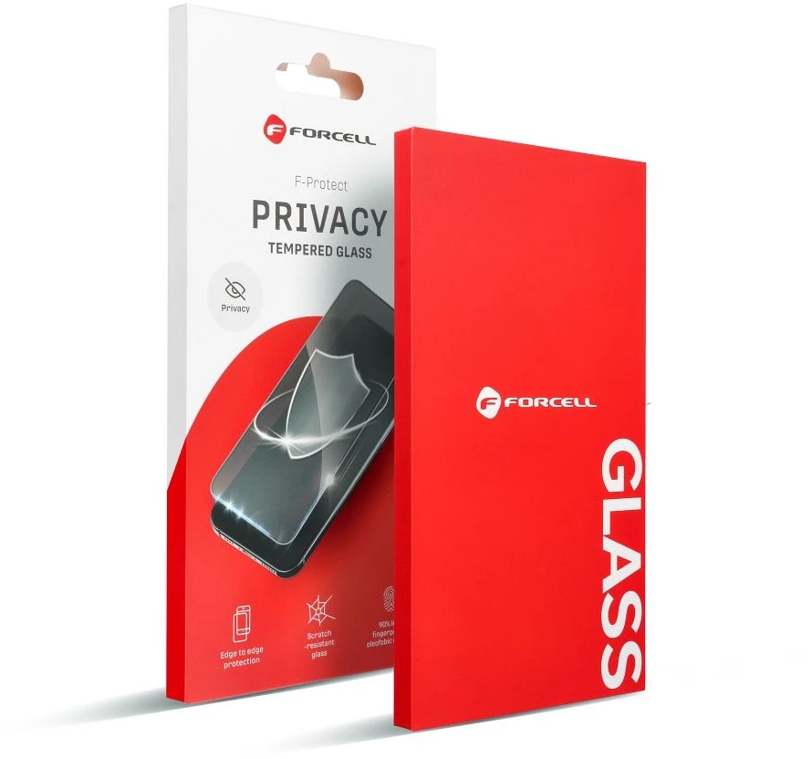 Tempered glass to iPhone 18 PRO MAX Forcell Privacy Glass juodas