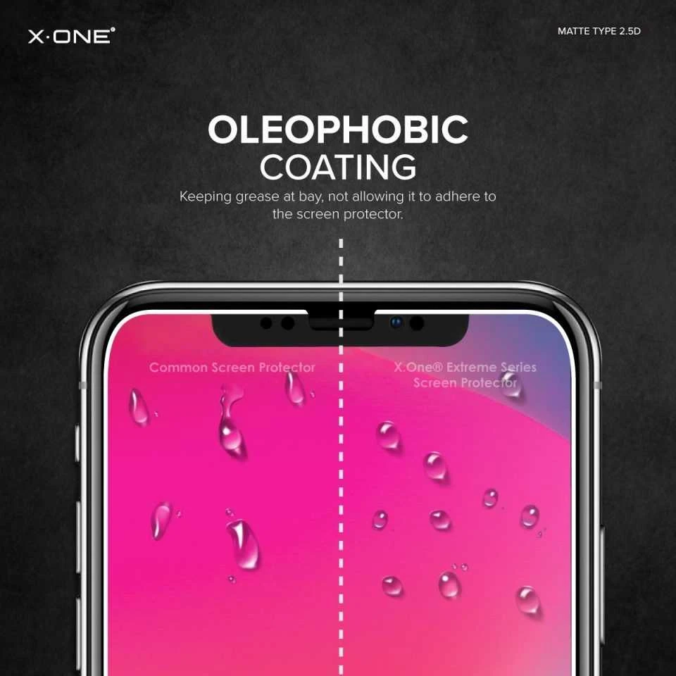 X-ONE Full Cover Extra Strong Crystal Clear - skirtas Samsung S23 FE apsauginis stiklas 9H