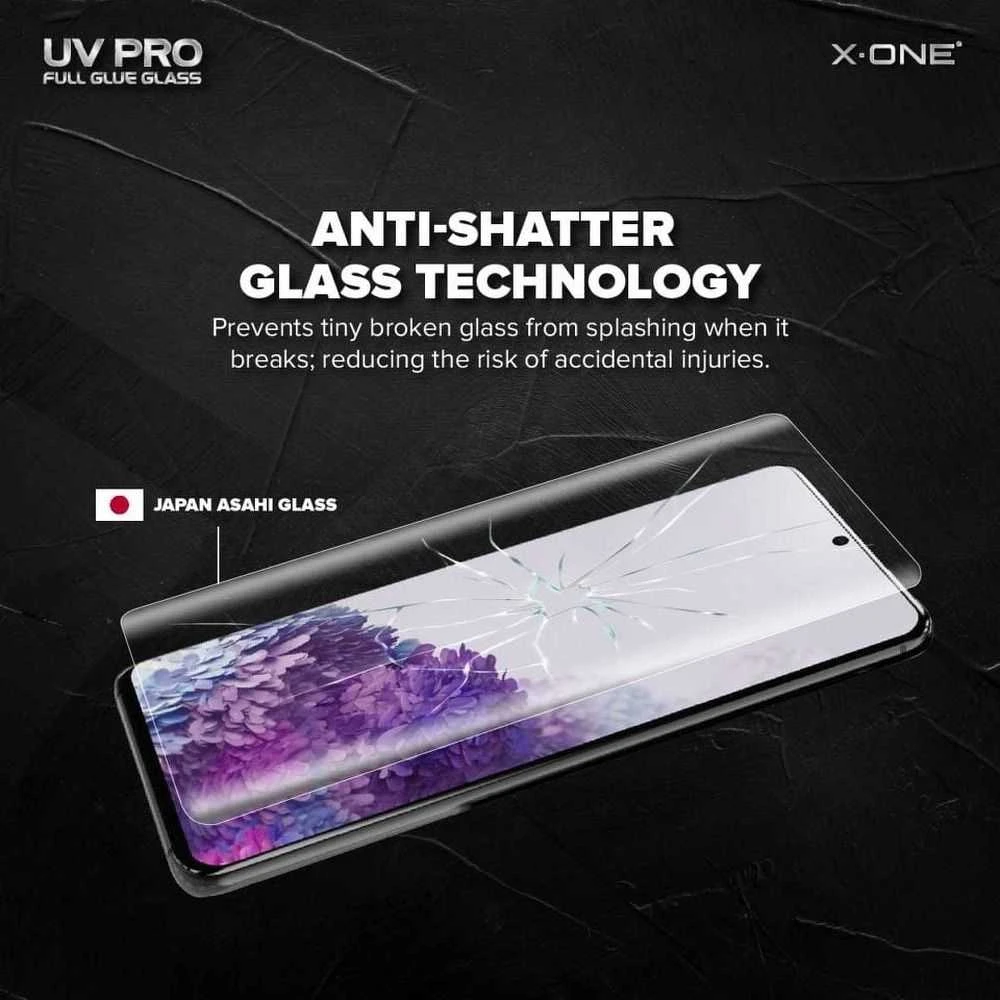 UV PRO apsauginis stiklas X-ONE - skirtas Samsung Galaxy S9 (case friendly)