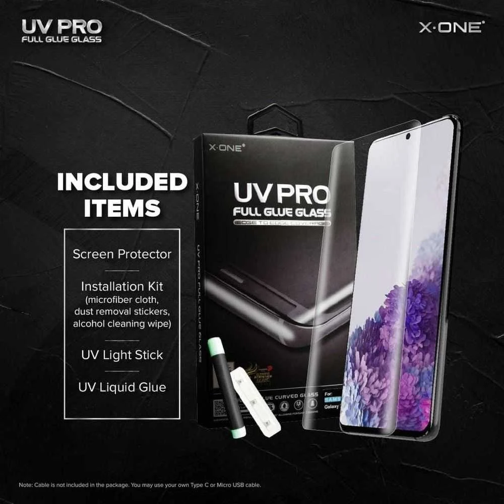 UV PRO apsauginis stiklas X-ONE - skirtas Samsung Galaxy Note 9 (case friendly)